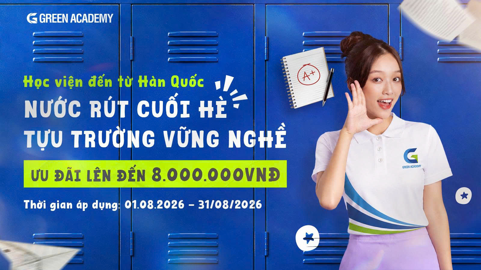 Ưu đãi tháng 8