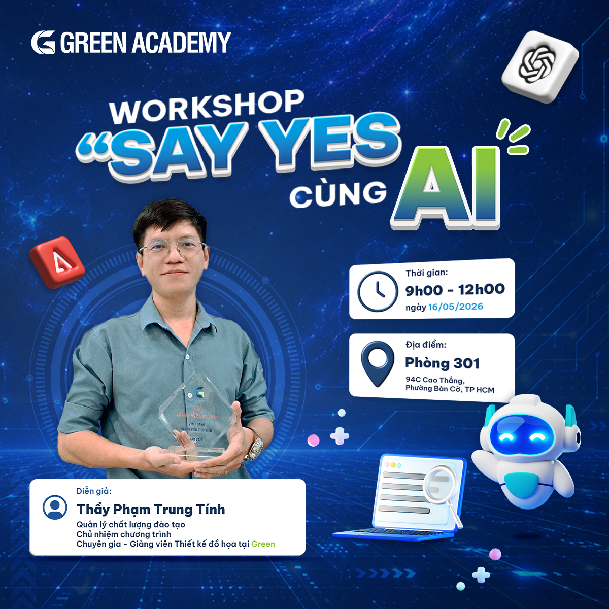 Workshop Say Yes cùng AI