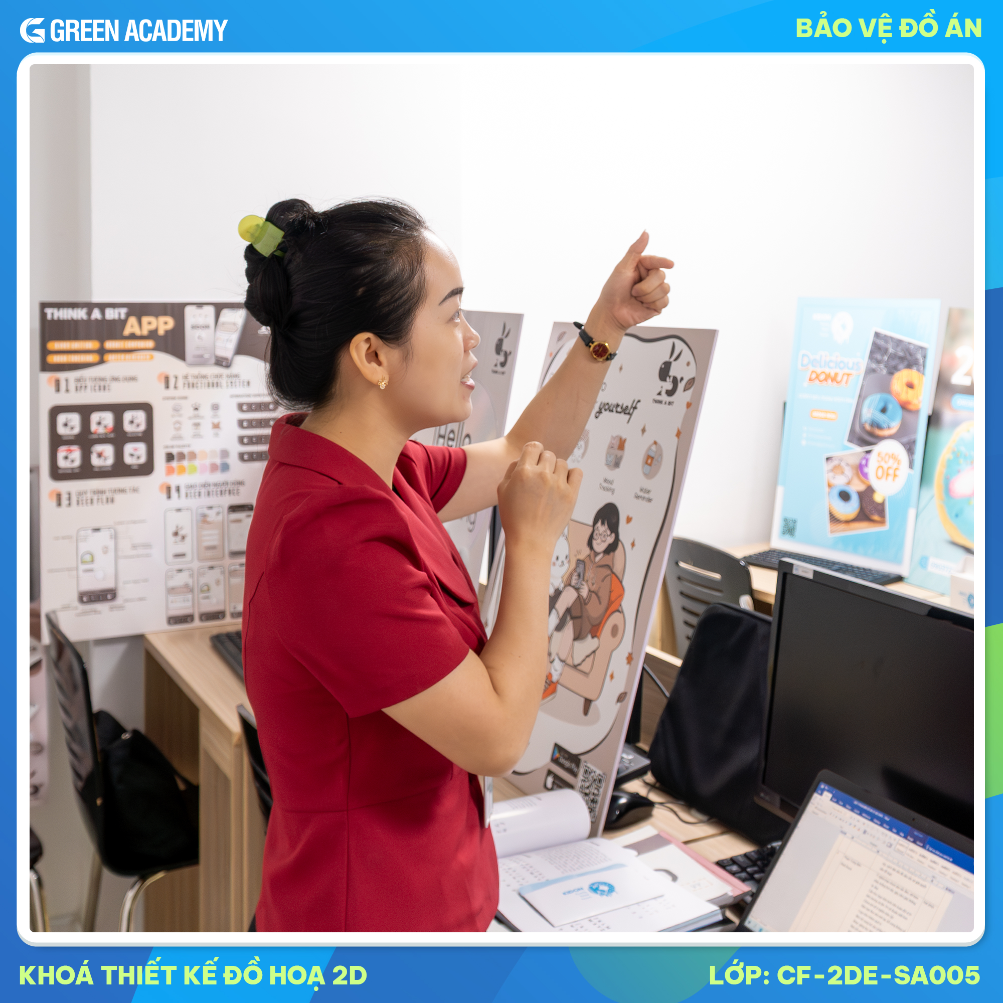 Bảo vệ đồ án Thiết kế đồ họa