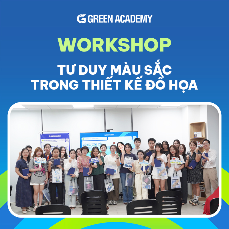 Workshop Tư duy màu sắc trong thiết kế đồ họa