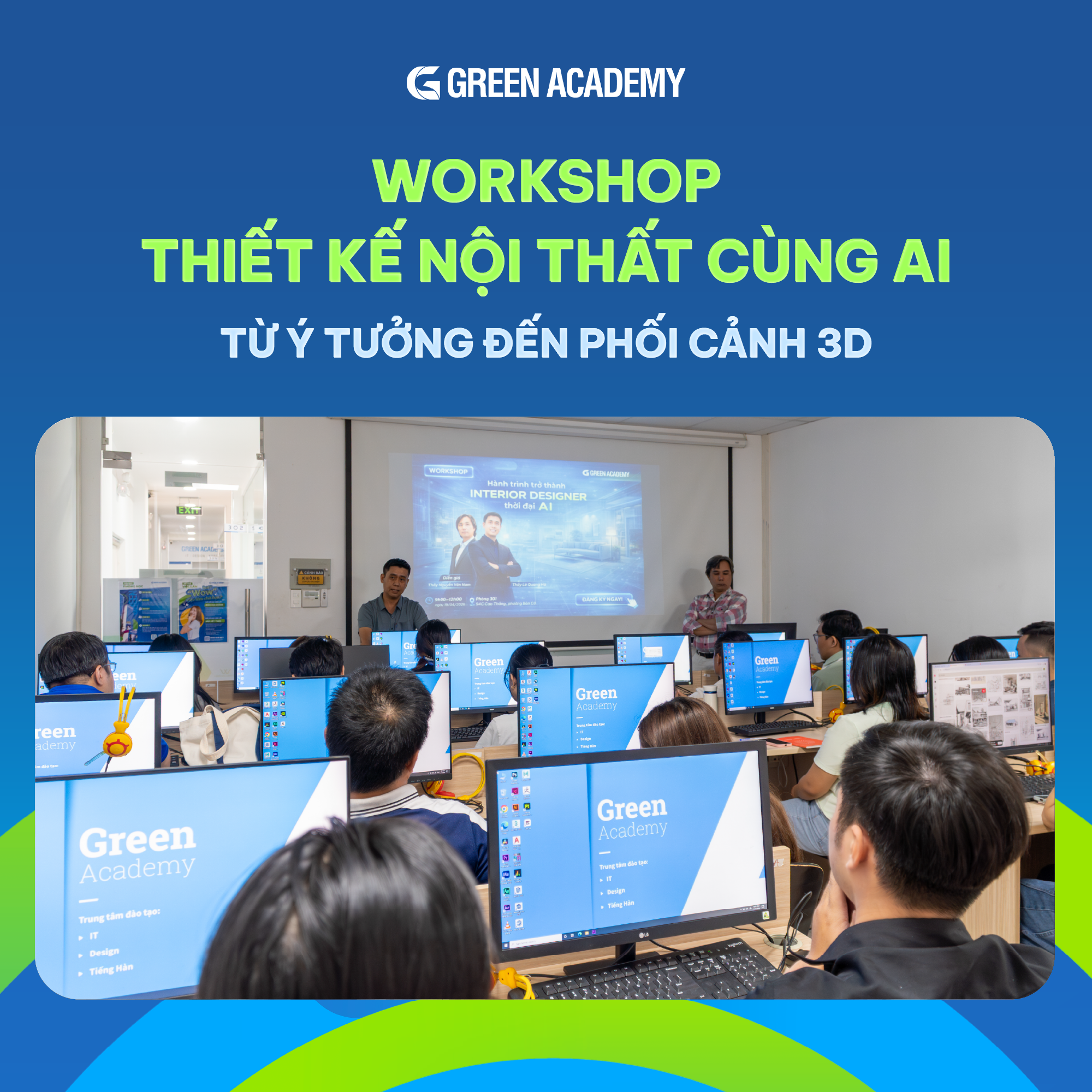 Workshop Thiết kế nội thất cùng AI
