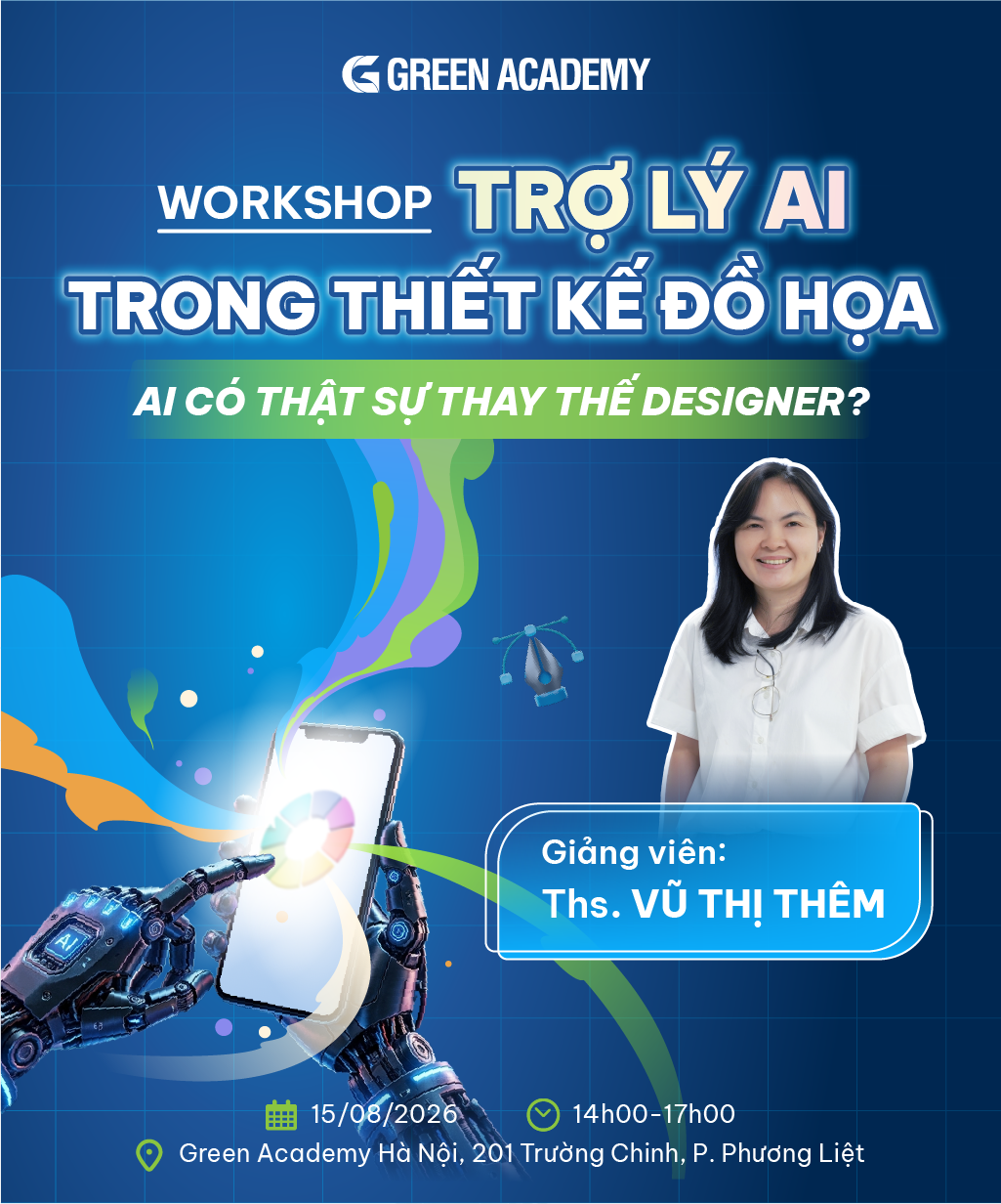 Worskhop AI trong Thiết kế đồ họa