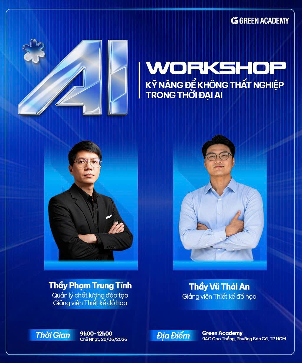 Workshop Kỹ năng để không thất nghiệp trong thời đại AI