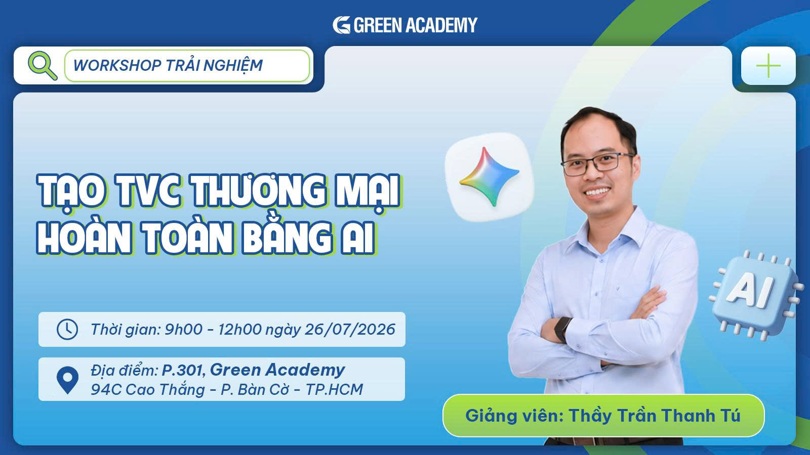 Workshop Green Academy
